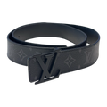 LV Initiales Midnight Reversible Belt