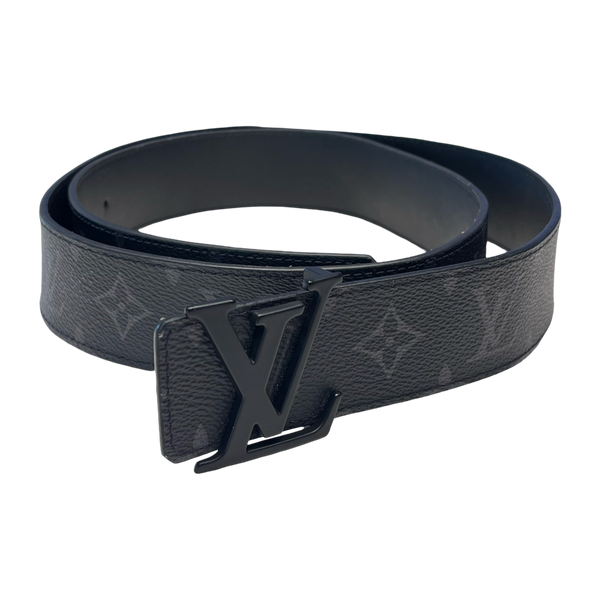 LV Initiales Midnight Reversible Belt