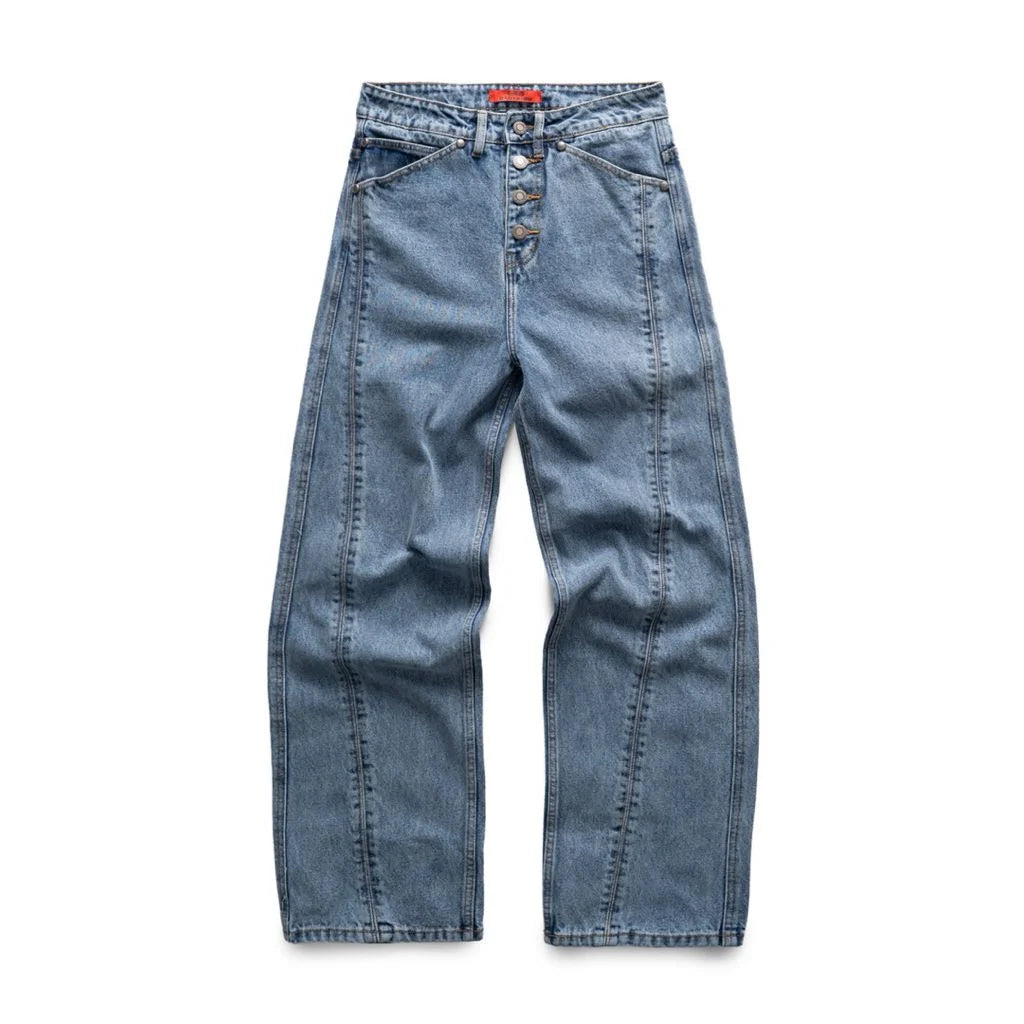 Bacykism BLUE BAGGY JEANS