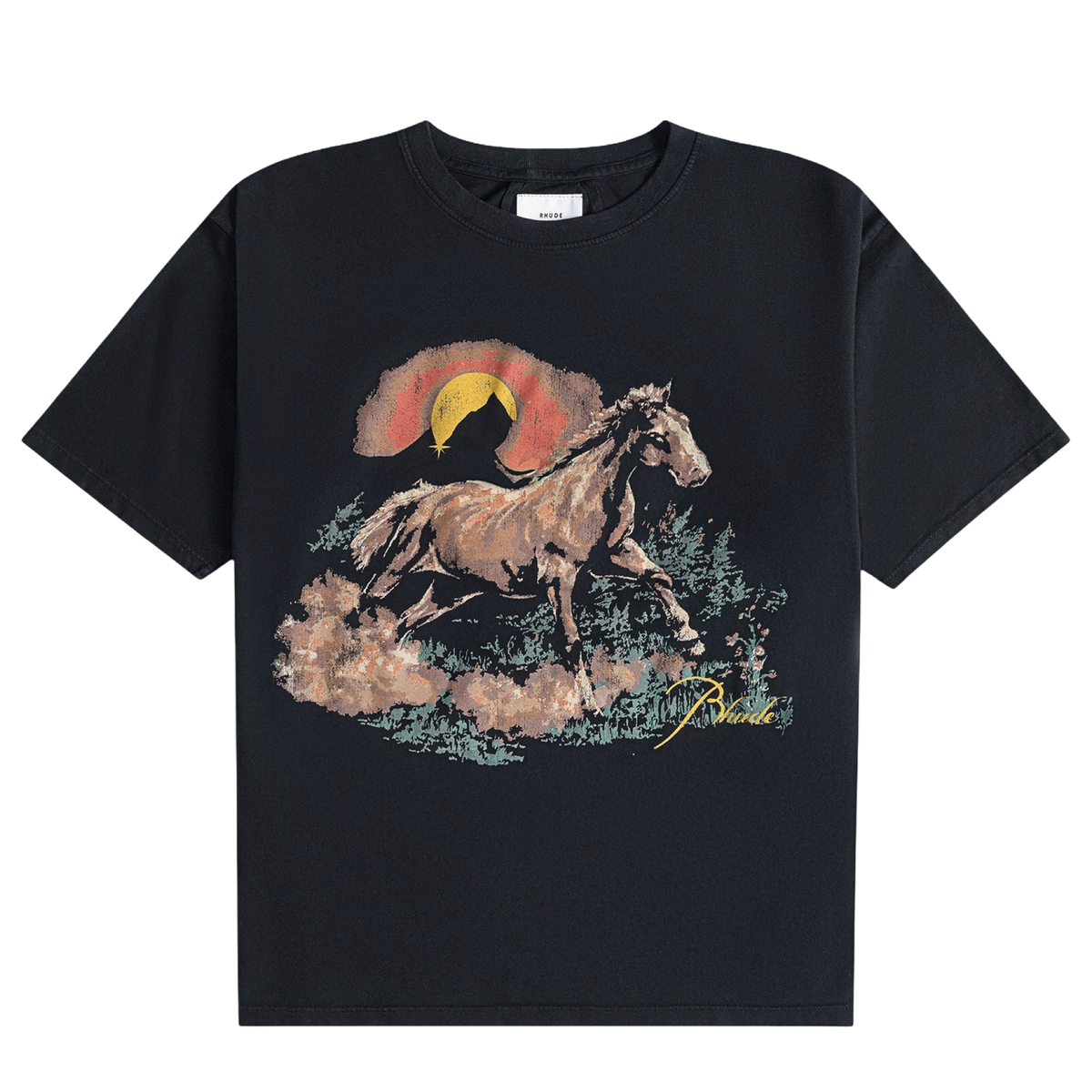 Rhude Santo Tee Vintage Black
