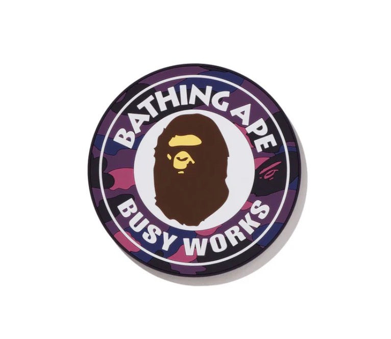 Bape Purple Busy Works Coaster