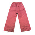 Rick Owens Geth Bela Silk Blend Trouser Carnelian Red