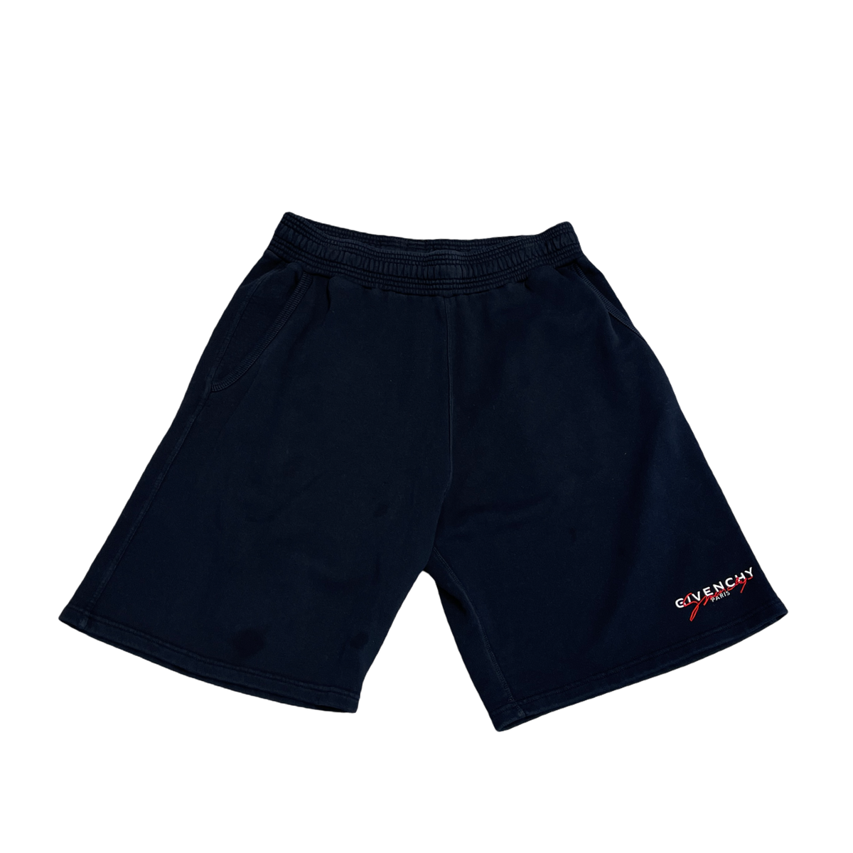 Givenchy Small Logo Left Leg Sweat Shorts