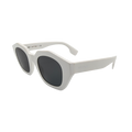 Burberry White Sunglasses