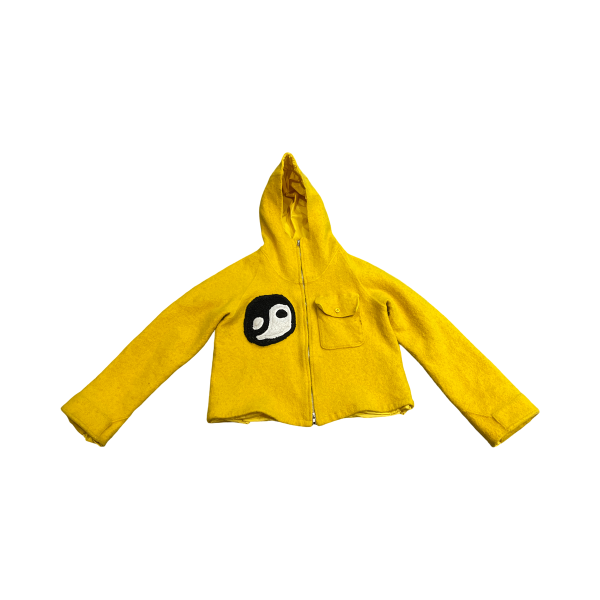 Cactus Plant Flea Market Fuzzy Balance Jacket Yellow