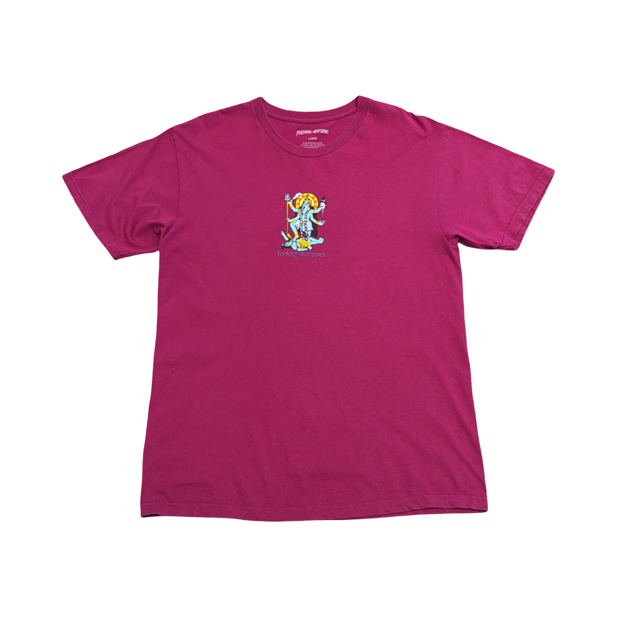 Fucking Awesome FA Redemption Kali God Shirt Purple