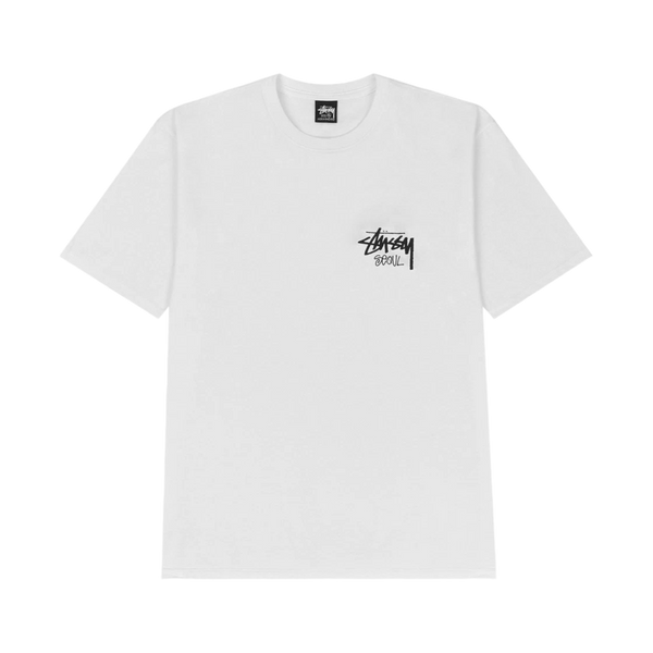 Stussy Stock Seoul Tee White