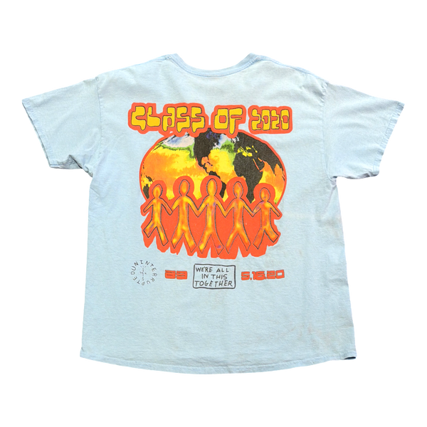 Travis Scott Cactus Jack C/O 2020 T-Shirt Light Blue