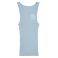 Chrome Hearts Baby Blue Rib Tank Blue