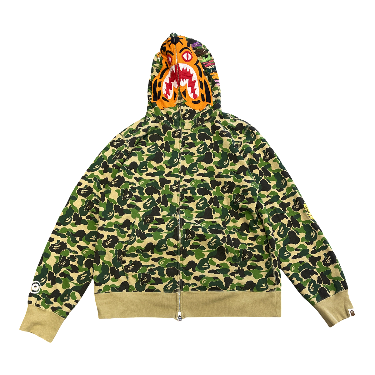 Bape Green Shark Hoodie
