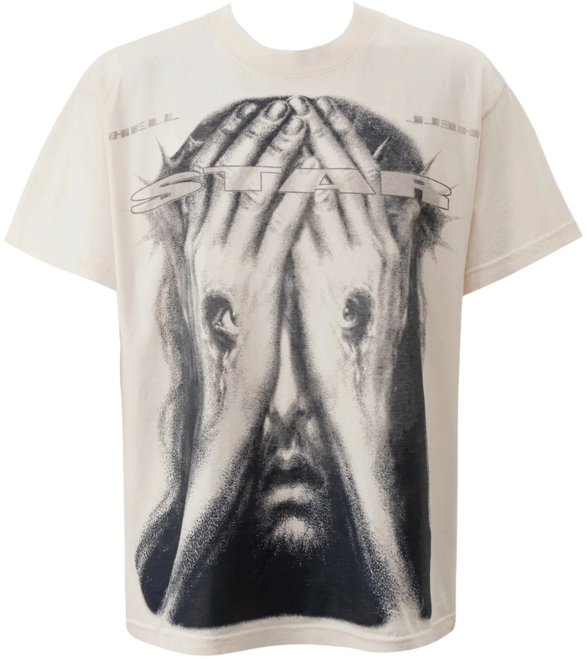 Hellstar Jesus Eyes T-shirt White