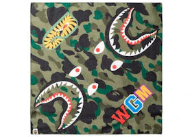 BAPE Shark Bandana Green