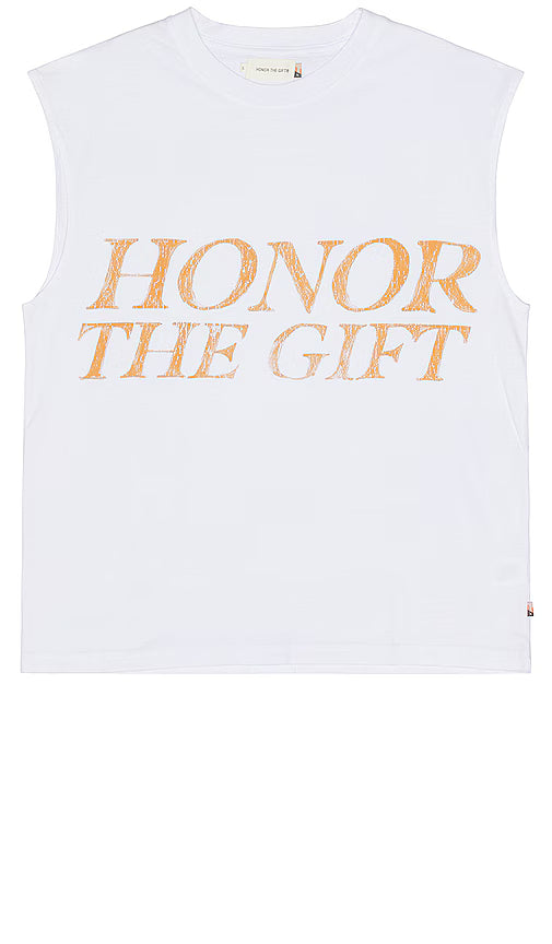 Honor The Gift Muscle Tank White