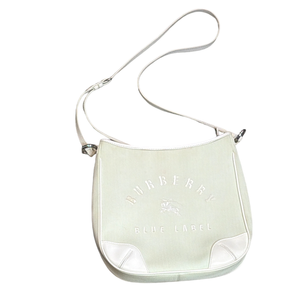 Burberry Blue Label Canvas Shoulder Bag