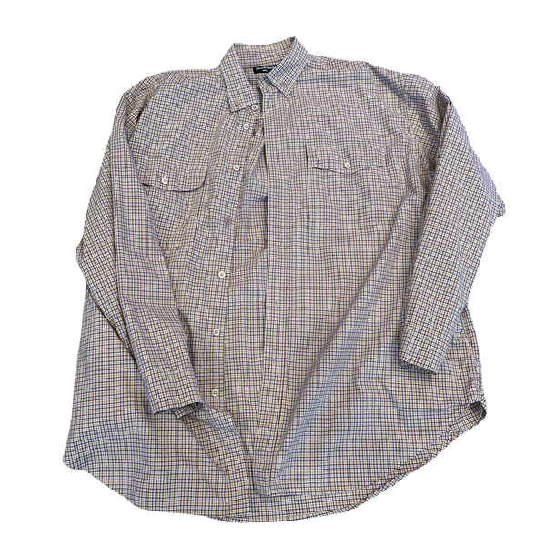 Balenciaga Unifit Checkered Button-Up Shirt