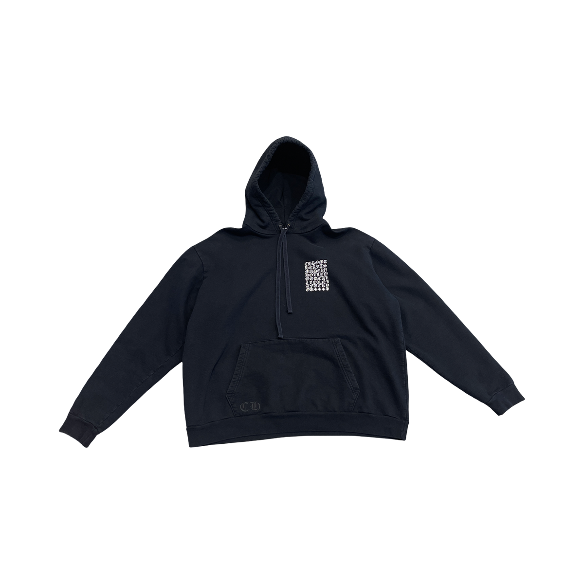 Chrome Hearts Multi Logo Pullover Hoodie Black