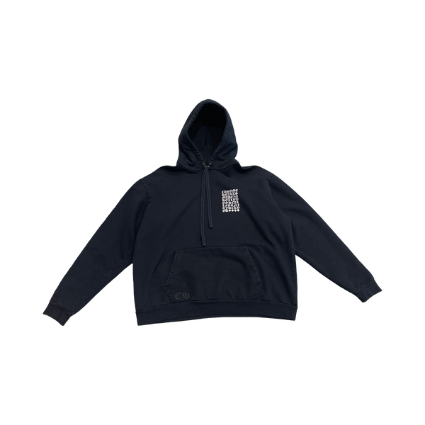 Chrome Hearts Multi Logo Pullover Hoodie Black
