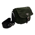 Prada Triangle Logo Messenger Bag