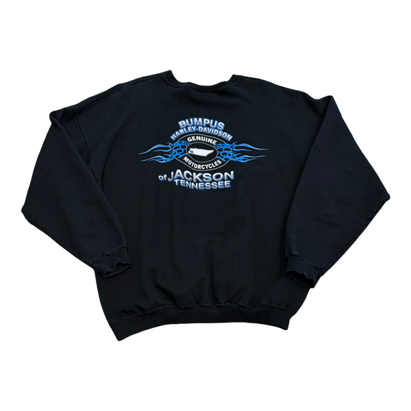Vintage Black Harley Jackson Tennessee Crewneck