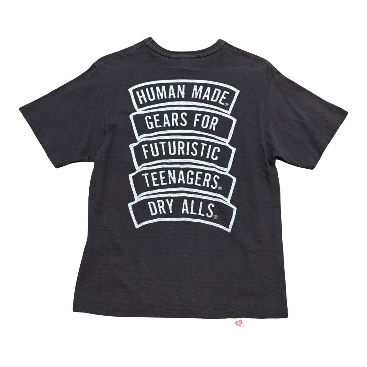 Human Made Black Pocket Tee