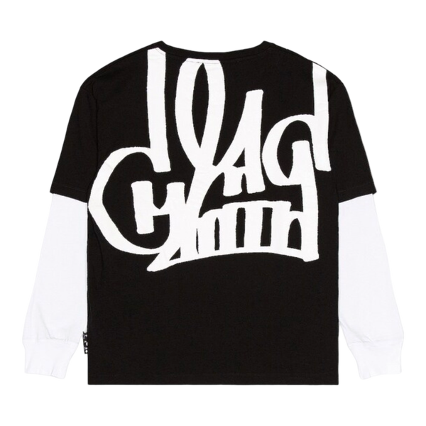 Off-White x Katsu Double-Sleeve Tee 'Black/White'