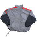 Balenciaga Grey Black Colorblock Windbreaker