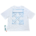 OFF-WHITE Skate Tee White/Blue