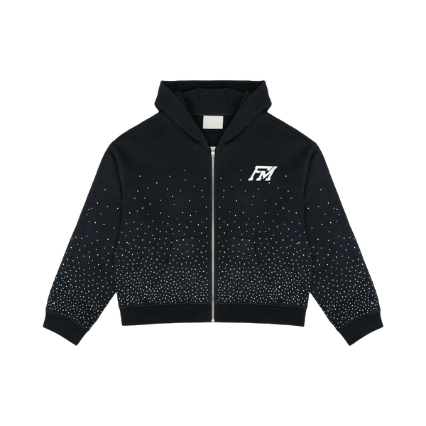 Forevermore Mirror Fade Hoodie Black