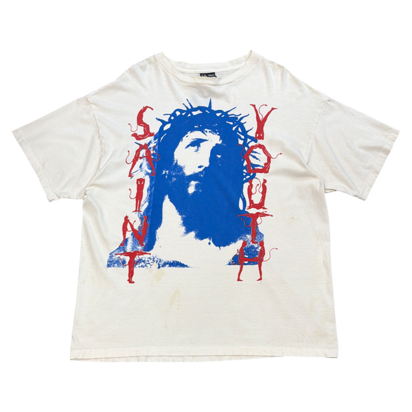 Saint Mxxxxxx ST Youth T-Shirt Vintage White