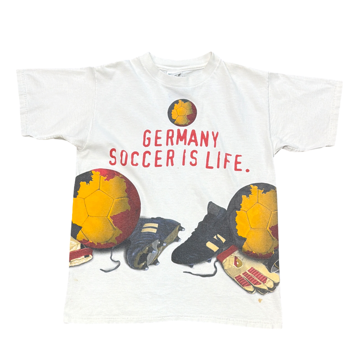 Vintage Germany Soccer Is Life Tee