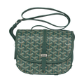 Goyard 233 Messenger Goyardine PM Green