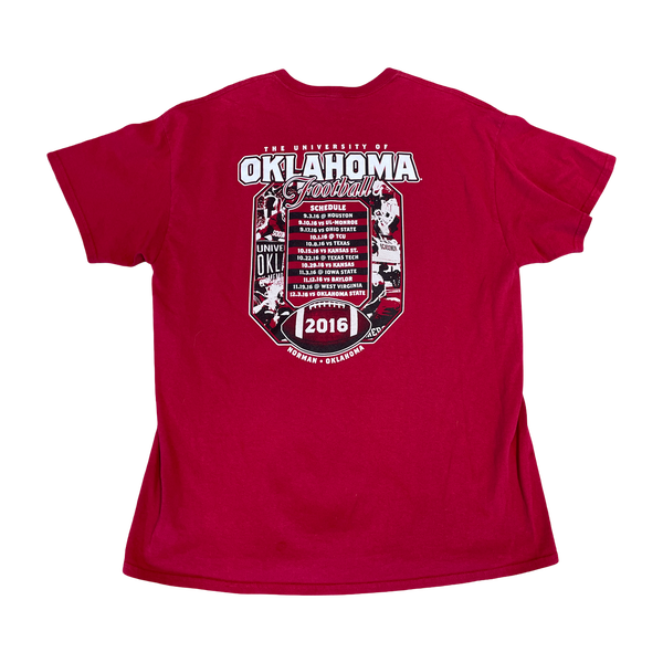 OU Football Schedule Tee