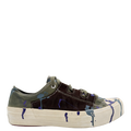 Needles Asymmetric Ghillie Sneaker Paint Olive