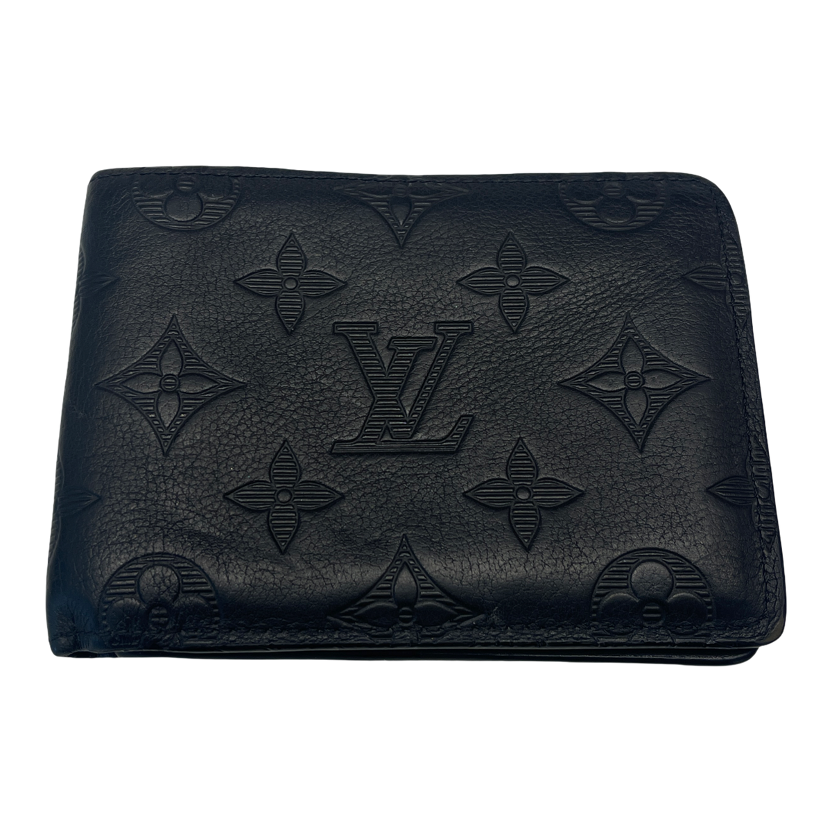 Louis Vuitton Monogram Shadow Black Wallet