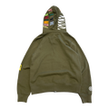 Bape Green Shark Hoodie