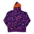 BAPE Color Camo 2Nd Shark Pullover Hoodie Hoodie Purple