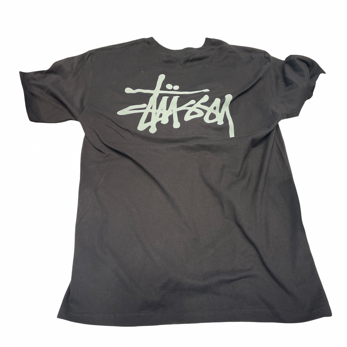 Stussy Logo Tee Black
