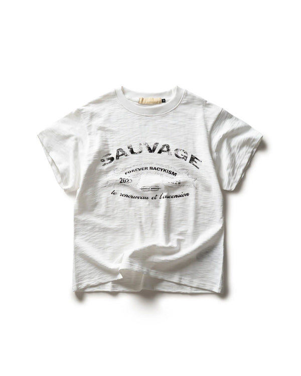 Bacykism BCK SAUVAGE TEE ( WHITE )