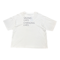 Balenciaga WFP Logo T-Shirt White/Black