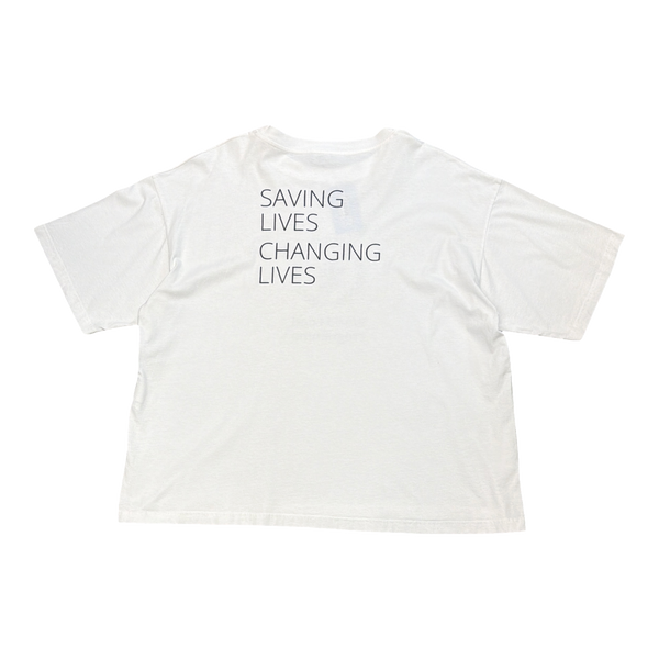 Balenciaga WFP Logo T-Shirt White/Black