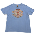 Vintage Harley Ottawa, Ohio Blue Tee