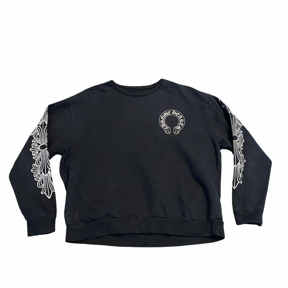 Chrome Hearts Black Crewneck