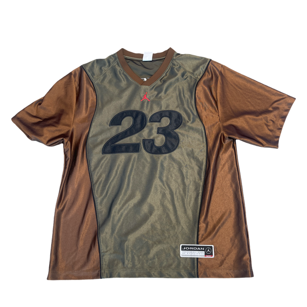 Supreme Jordan Warm Up Jersey Olive