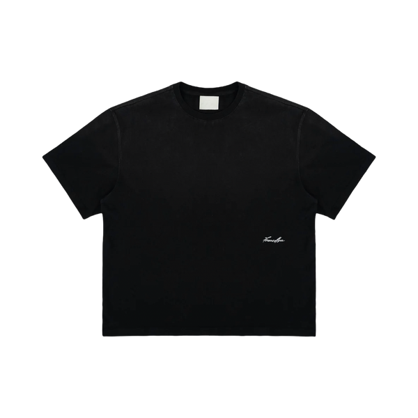 Forevermore Signature Script Tee Black