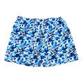 H1LL HOUSE BLUE CAMO SWIM TRUNKS