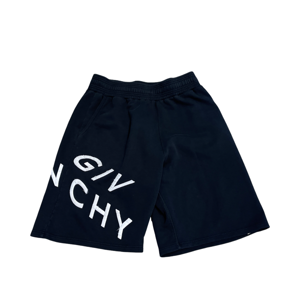 Givenchy Refracted Logo Shorts Black