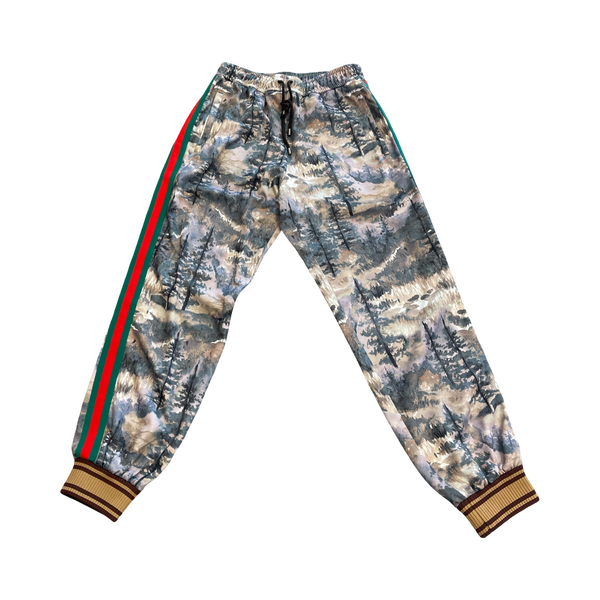 Gucci x North Face Jogger Forest Print