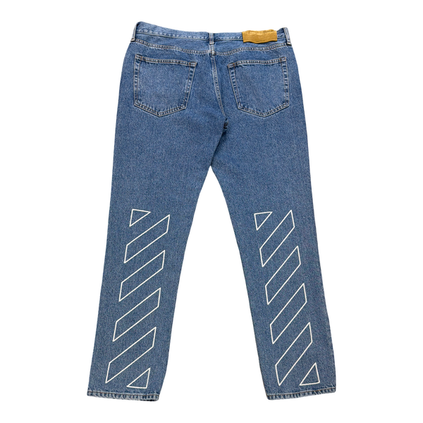 OFF-WHITE Diagonal Slim Jeans