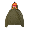 Bape Green Shark Hoodie