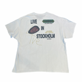 Travis Scott Lollapalooza Summer Run 2023 White T-Shirt